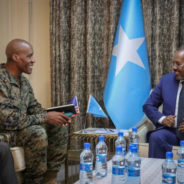 The commander of U.S. Africa Command visits Somalia - Vimarsana News