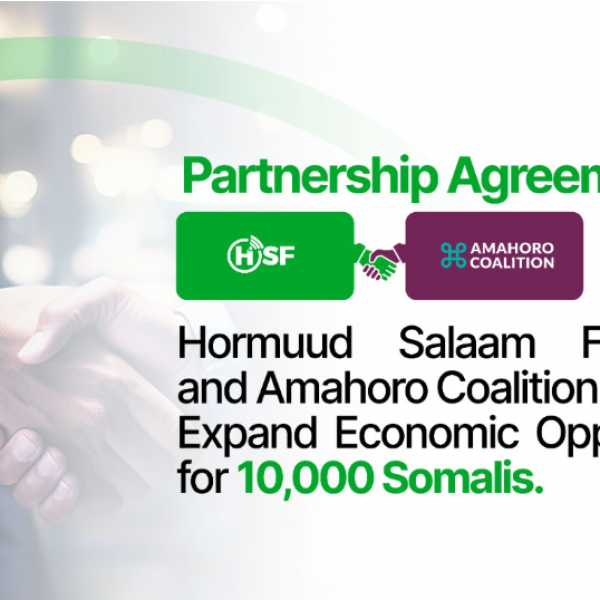 Amahoro Coalition, Hormuud Salaam Foundation partner to boost livelihoods for IDPs in Somalia